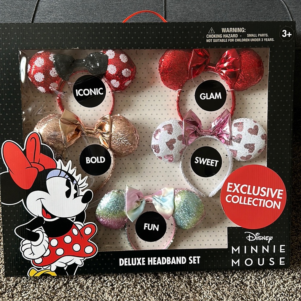 Disney- Minnie Mouse Deluxe Headband Set